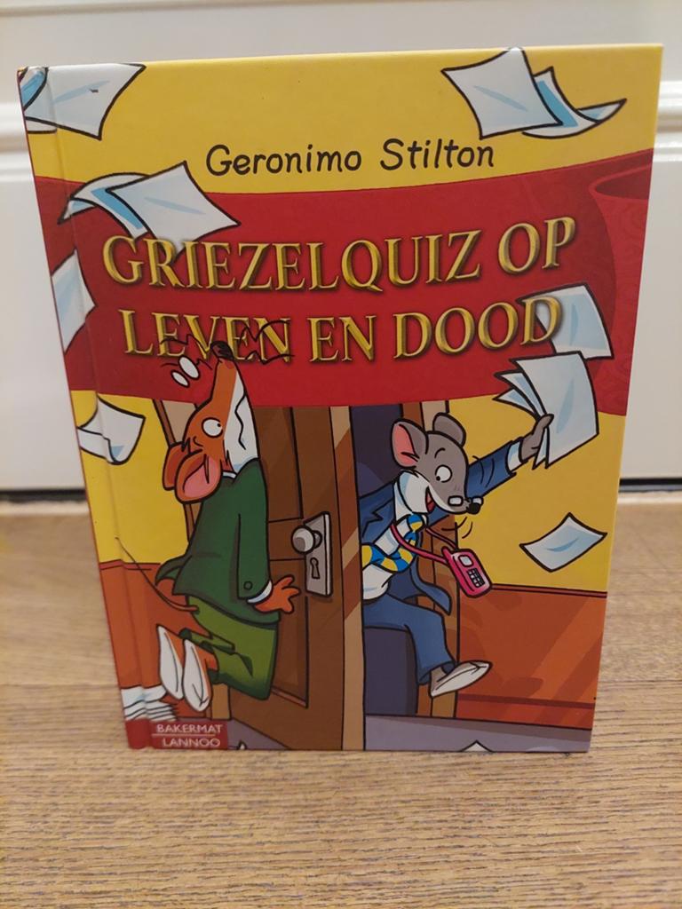 Geronimo Stilton - Griezelquiz op leven en dood, Enlèvement ou Envoi, Geronimo Stilton