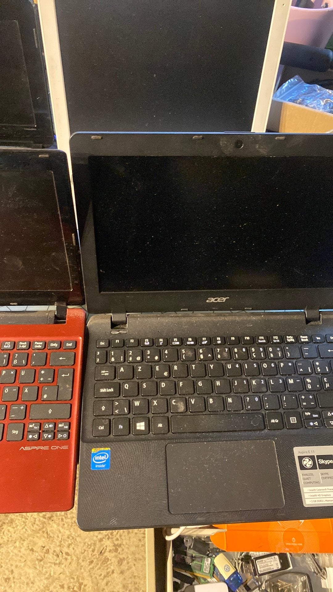 13 mini-laptops., Ophalen, Gebruikt, 11 inch