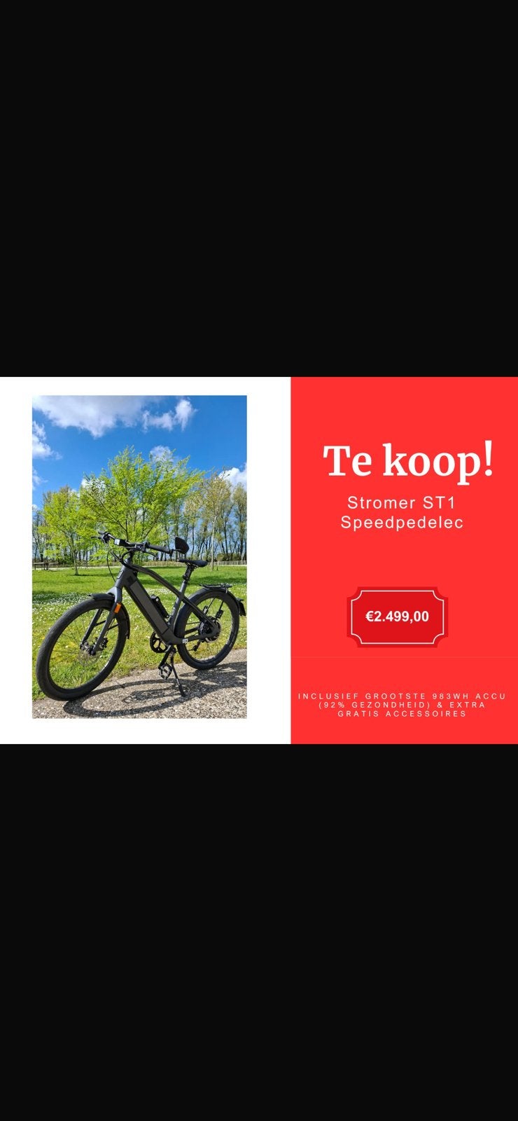 Speedpedelec, Ophalen, Zo goed als nieuw, 50 km per accu of meer, Stromer