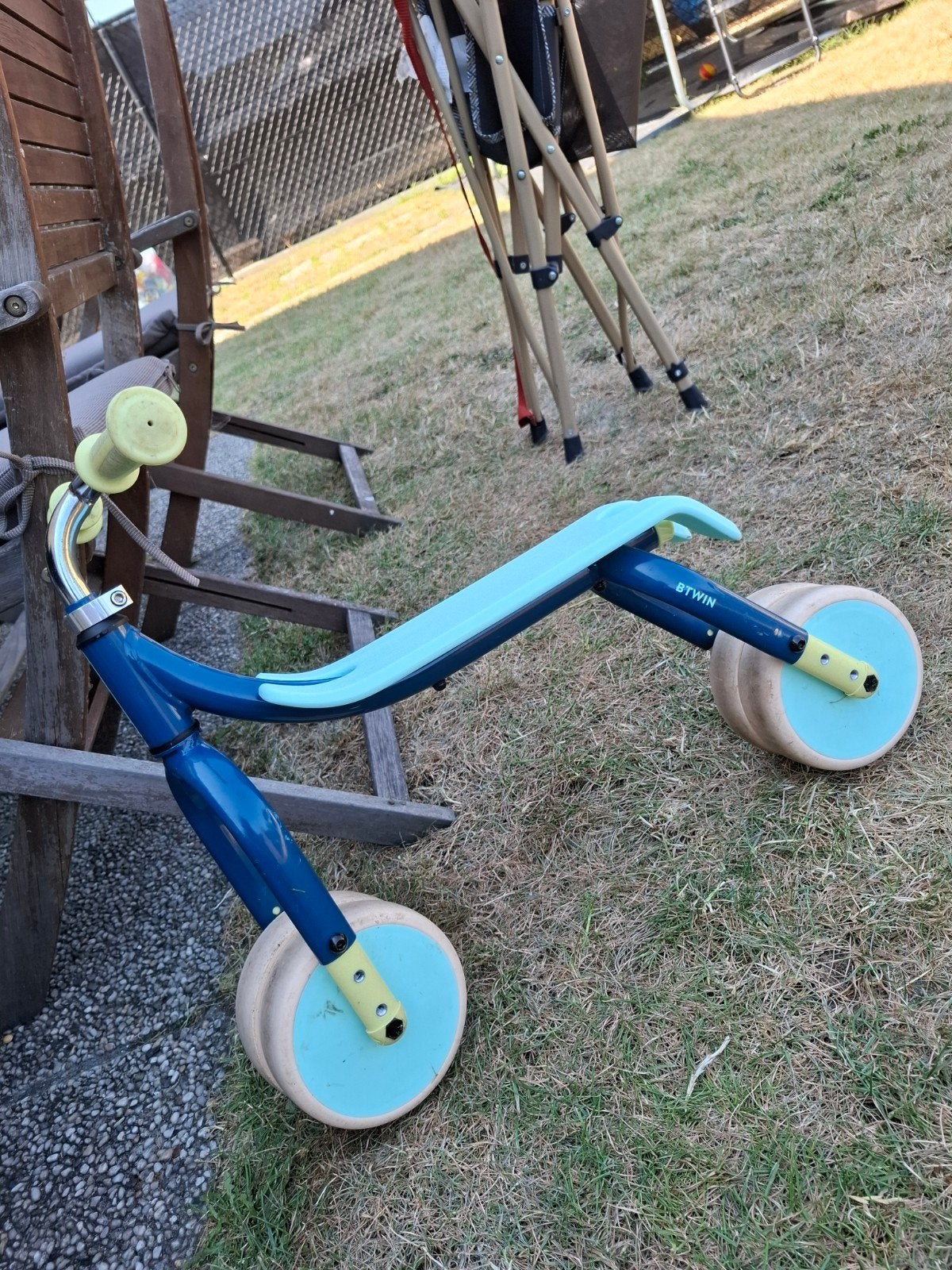 Loopfiets decathlon, Ophalen