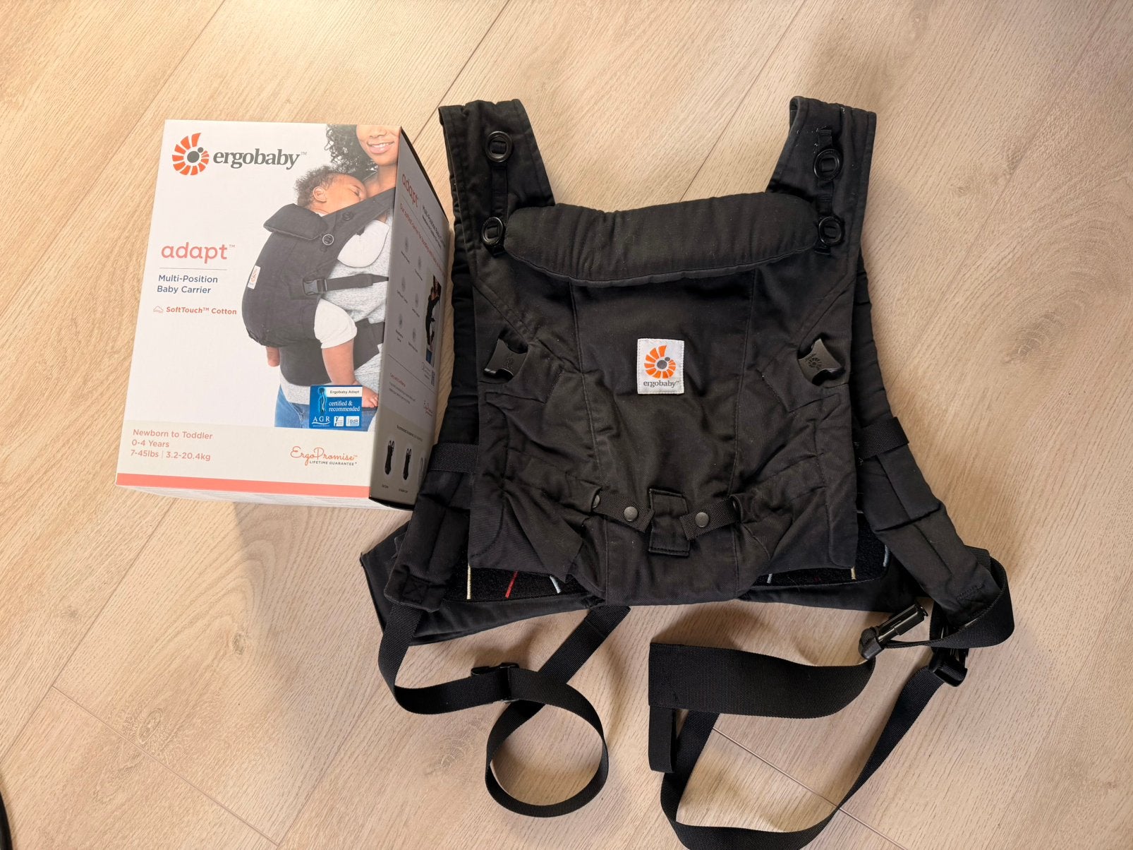 Draagzak Ergobaby adapt, Kinderen en Baby's, Ophalen, Zo goed als nieuw, Draagzak