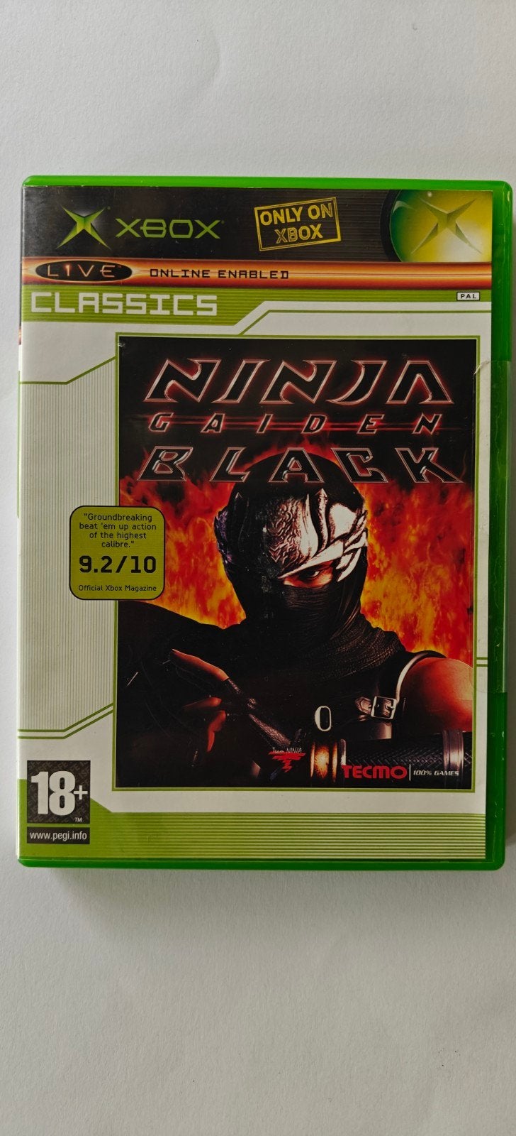 Ninja Gaiden Black [ Xbox OG - One - Series X ], Games en Spelcomputers, Games | Xbox Original, Ophalen of Verzenden