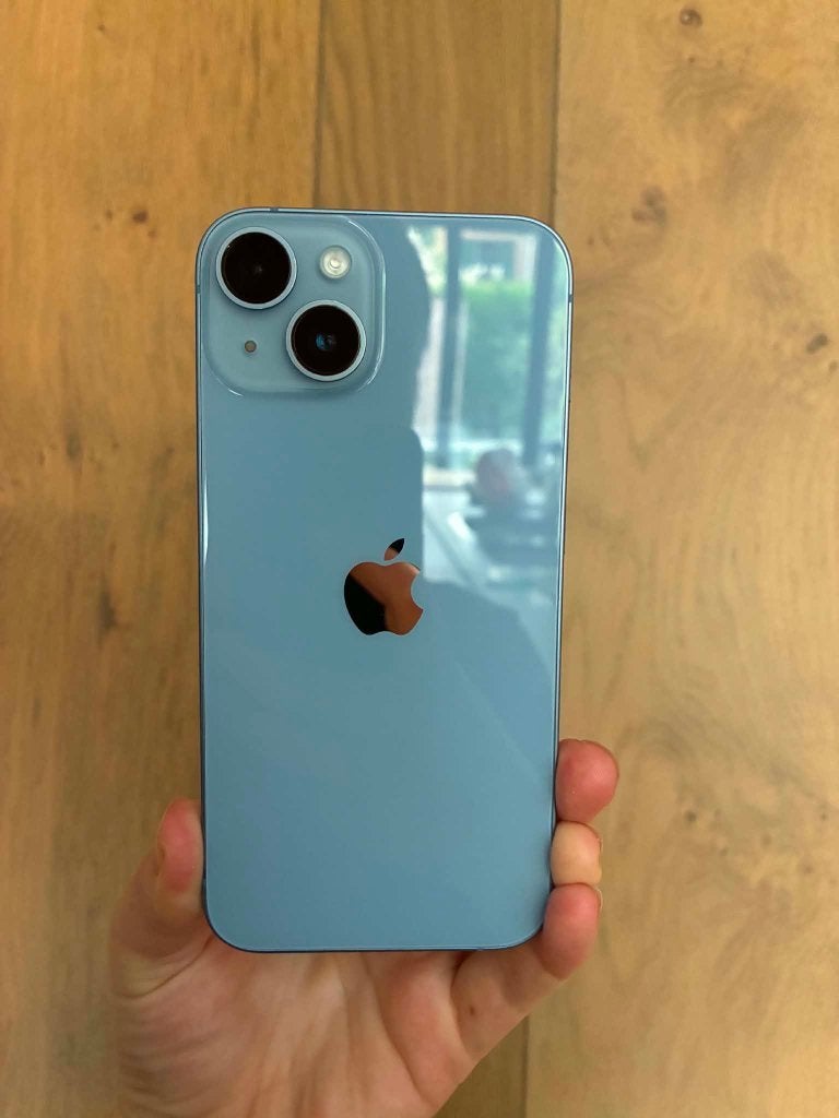Apple iPhone 14 – 128 GB – Batterijconditie 90%, Telecommunicatie, Mobiele telefoons | Apple iPhone, Ophalen, 128 GB, Blauw, Zo goed als nieuw
