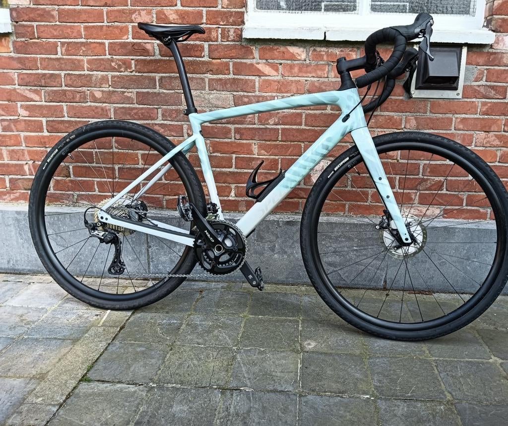 Gravel bike: Specialized diverge comp carbon, Enlèvement, Carbone, Frein à disque