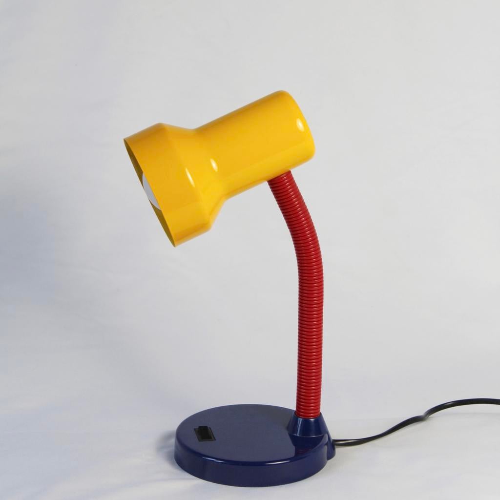 Vintage Postmoderne Bureaulamp – Memphis Stijl – 1998, Ophalen of Verzenden, Zo goed als nieuw
