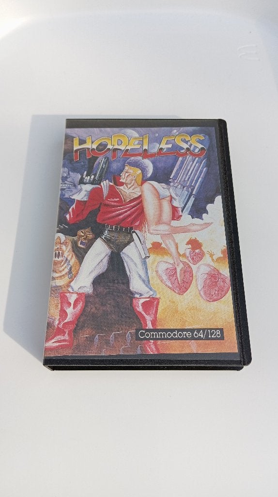 ultra rare Commodore 64/128 Hopeless - compleet, Computers en Software, Vintage Computers, Ophalen of Verzenden, Commodore 64