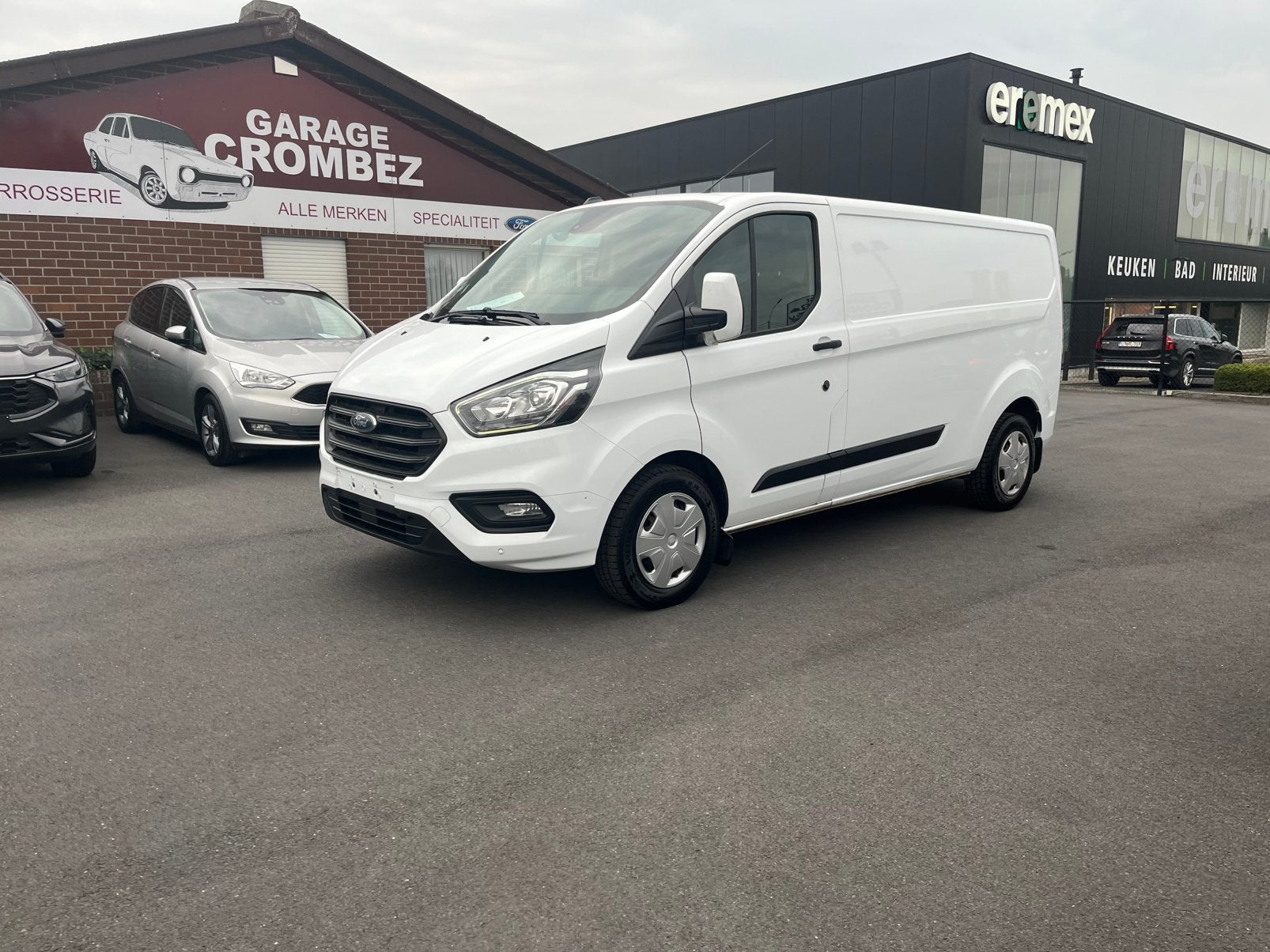 Ford Transit Custom L2, Auto's, Voorwielaandrijving, Euro 6, 4 cilinders, Wit