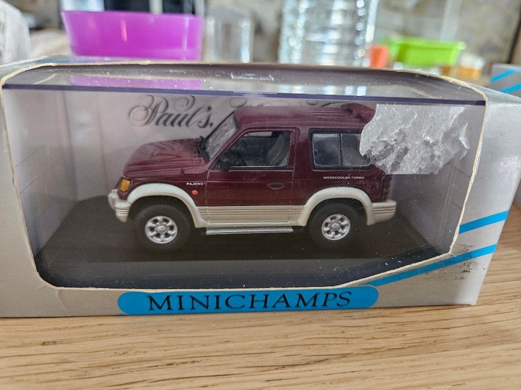Minichamps Mitsubishi Pajero de 1994 1/43, Enlèvement ou Envoi, Neuf, Voiture, MiniChamps