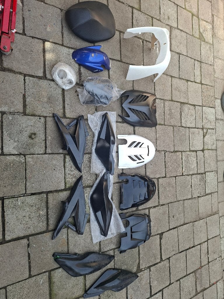 Aerox kappen, Fietsen en Brommers, Ophalen, Gebruikt, Overige typen, Yamaha