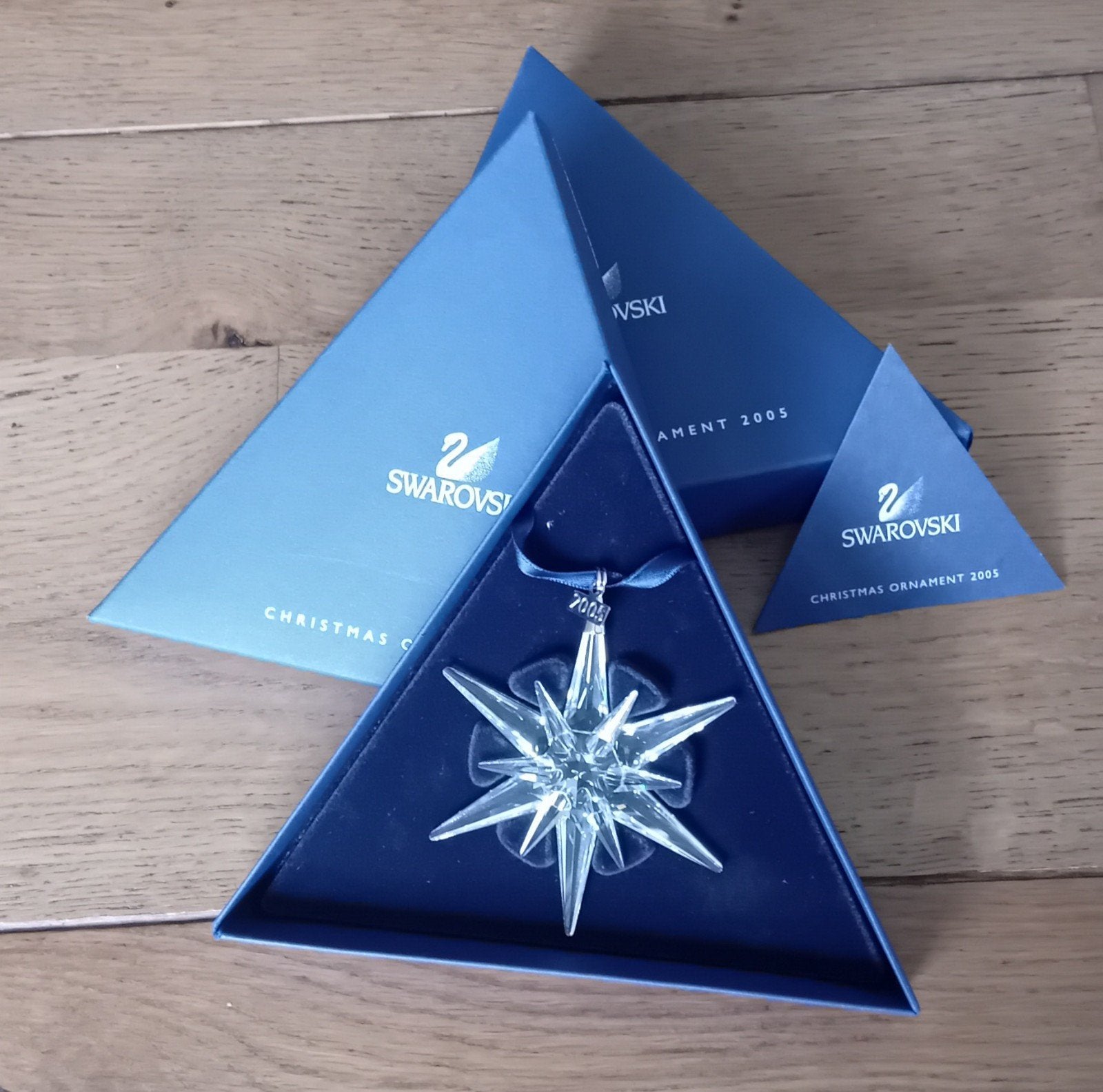 Swarovski Jaarlijkse Editie Kerstornament (2005) – Originele, Ophalen of Verzenden