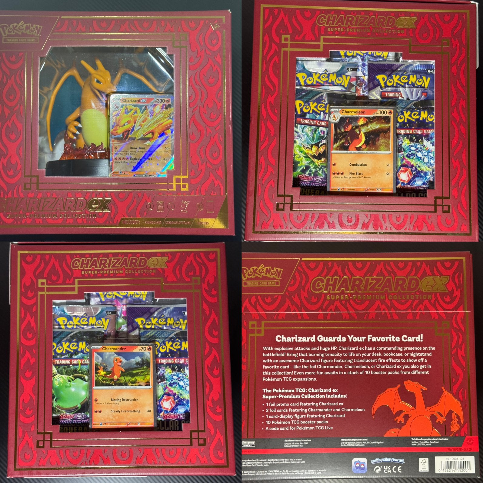 Charizard ex Super-Premium Collection | 10 Booster Packs, Verzenden, Zo goed als nieuw, Booster