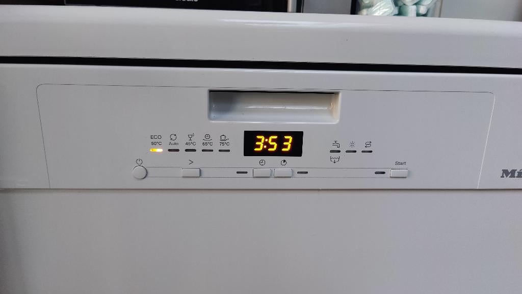 Miele vaatwasser G 5000 SC – zeer goede staat, Ophalen, Energieklasse A of zuiniger, 60 cm of meer, Minder dan 10 liter