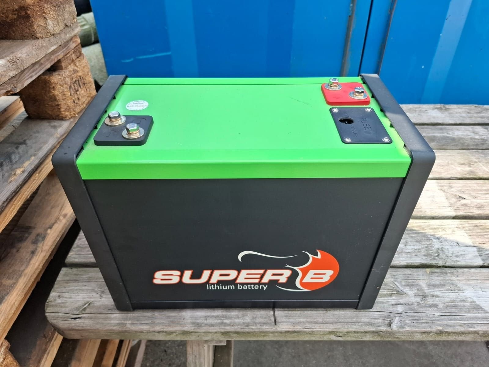 Super B Li-ion (LiFePO4) 160Ah SB12V160E-ZC Accu/ Batterij C, -, -, Ophalen of Verzenden, Zo goed als nieuw