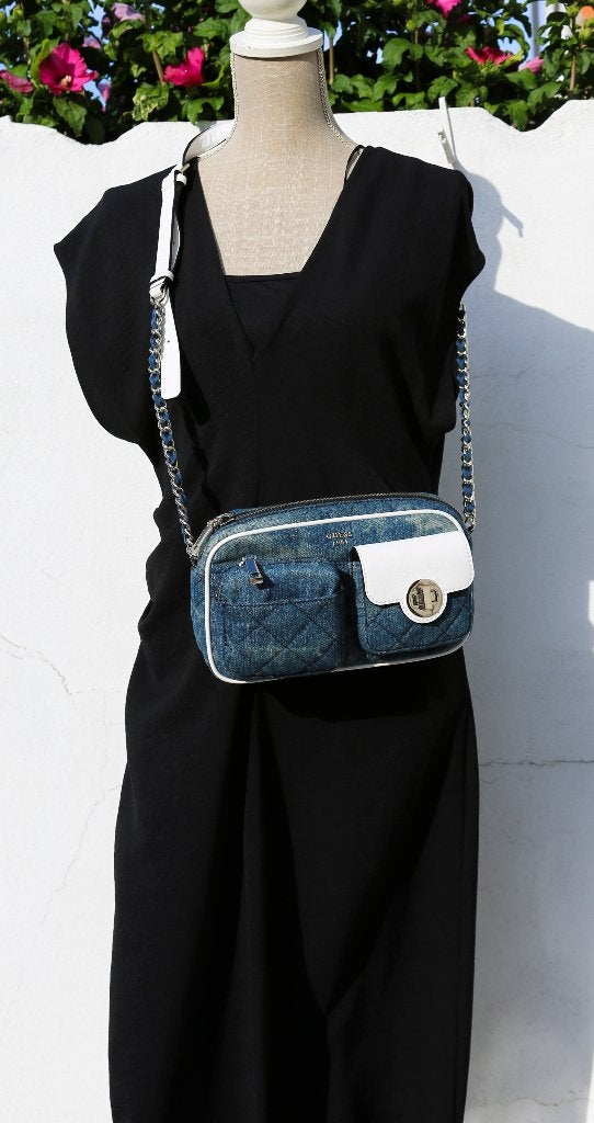 Joli sac en jeans Guess - neuf !, Enlèvement ou Envoi, Neuf, Bleu
