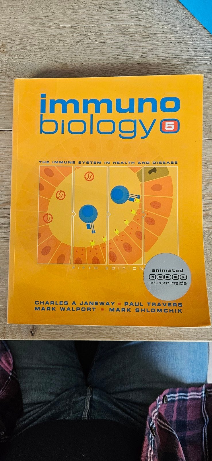 boek: Immunologie biologische 5 Charles a Janeway, Boeken, Ophalen