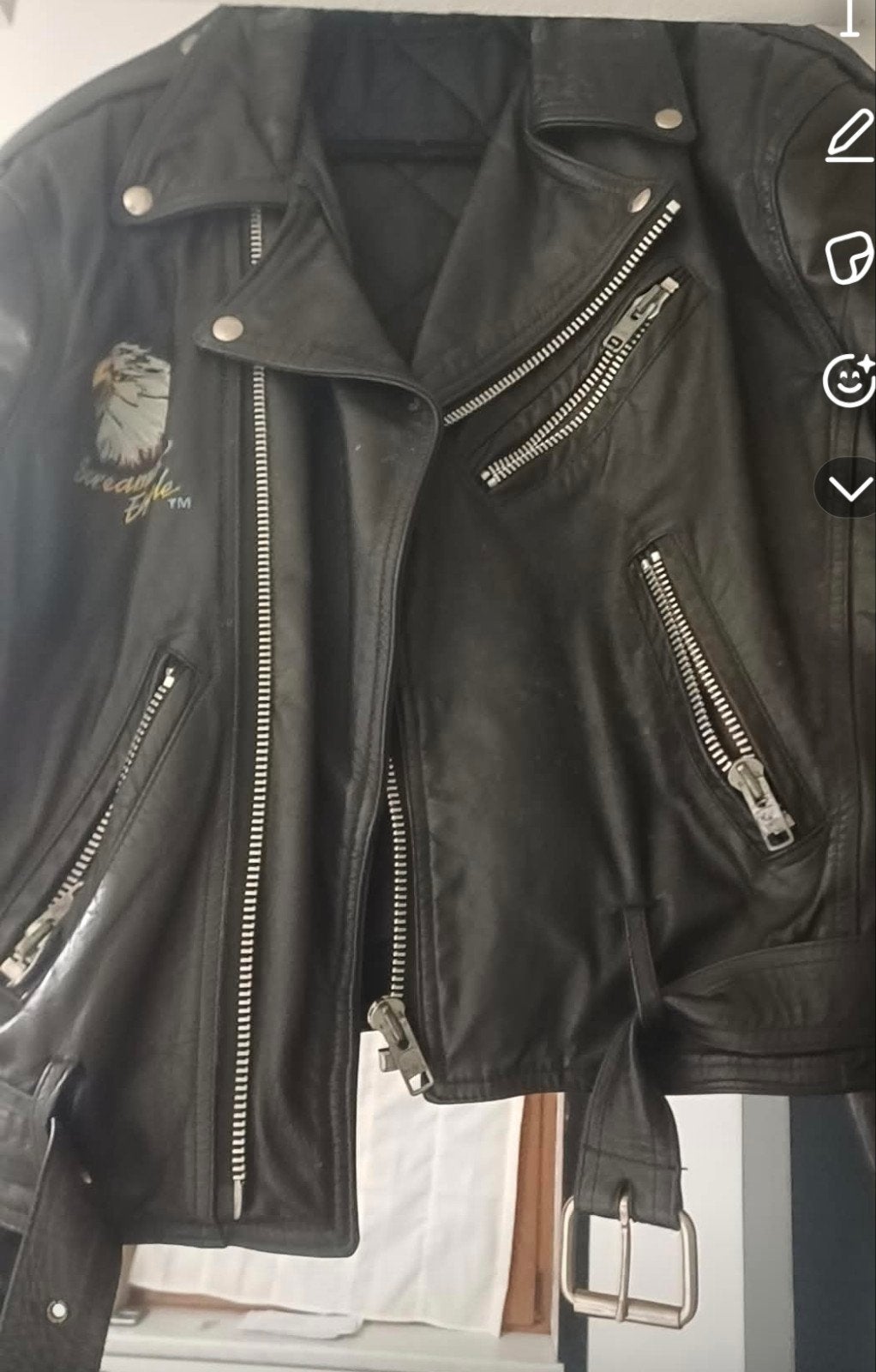 veste vintage année 80, Enlèvement