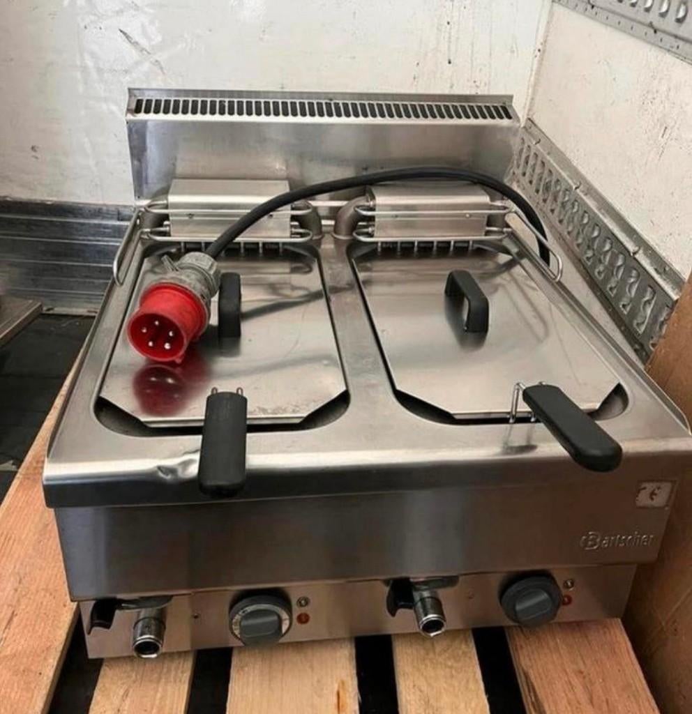 Bartscher elektrische friteuse 28 liter – Horecakwaliteit, Ophalen of Verzenden, Gebruikt, Fornuis, Frituur en Grillen