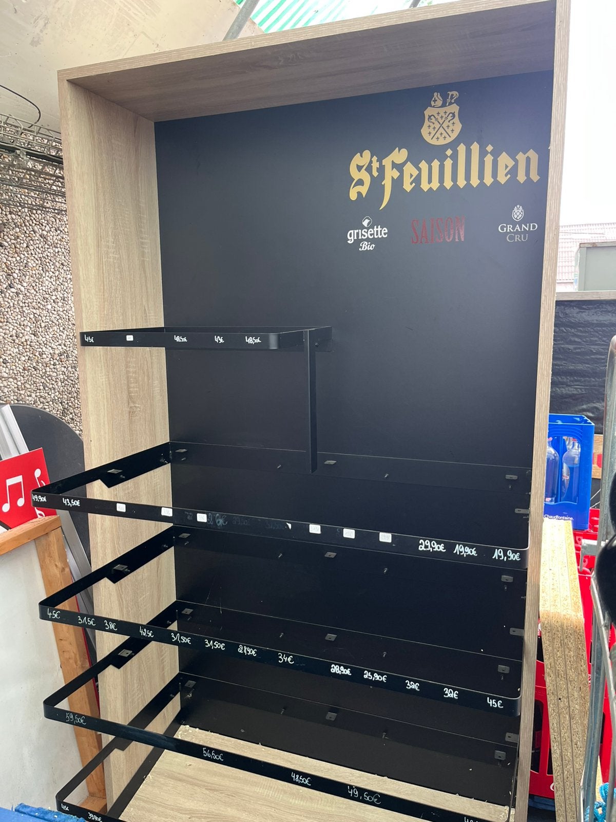 Etagere SAINT-FEUILLIEN, Collections, Enlèvement, Comme neuf, Duvel