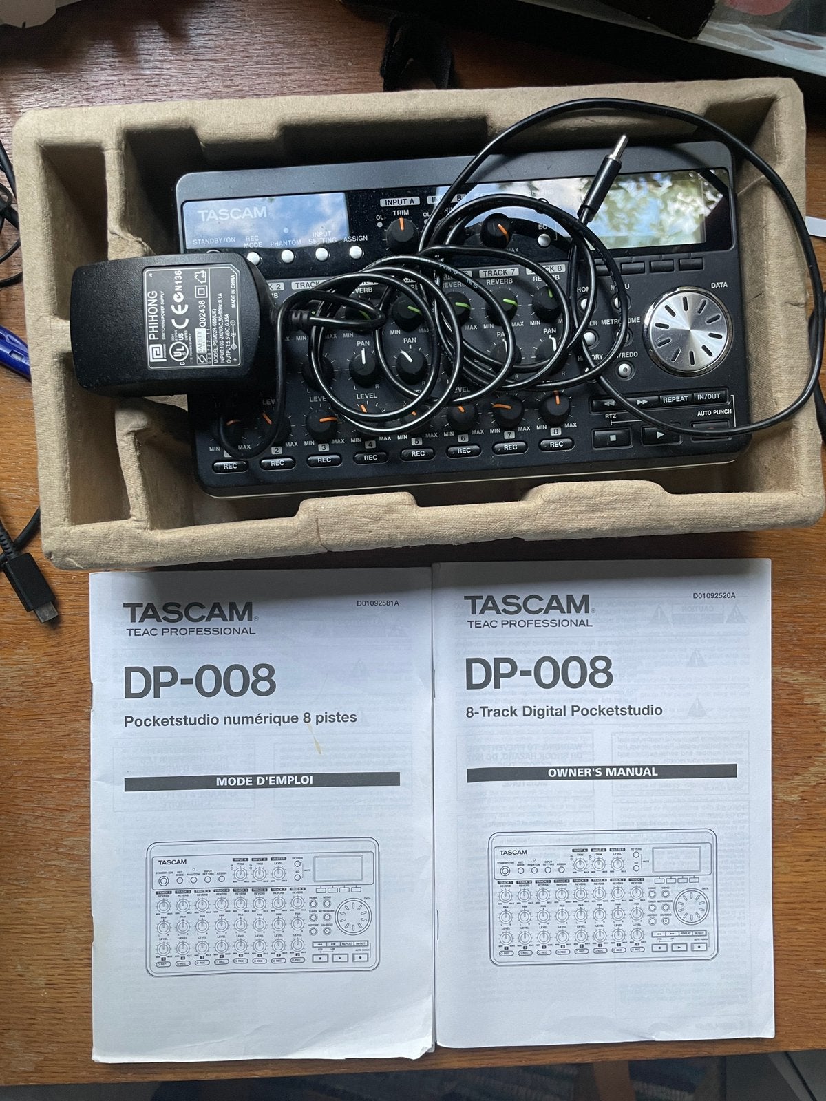 Tascam DP-008 Pocketstudio, Ophalen of Verzenden, Zo goed als nieuw