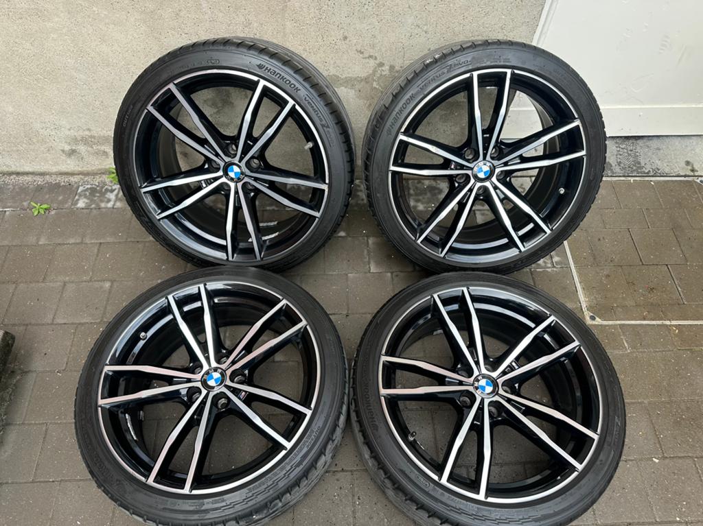 BMW OEM 19” Velgen M Dubbelspaak 791M Breedset, Overige, Gebruikt, Band(en), Personenwagen