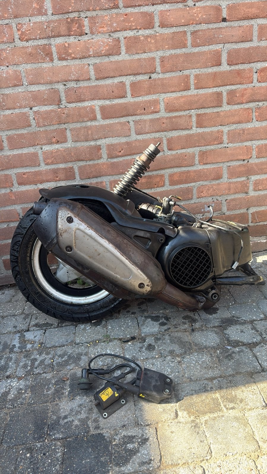 Piaggio skr blok, Ophalen, Zo goed als nieuw