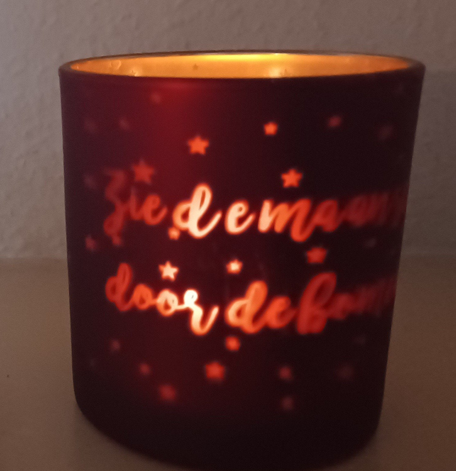 Leuk theelichtje voor Sinterklaas, met tekst, Divers, Saint-Nicolas, Enlèvement ou Envoi