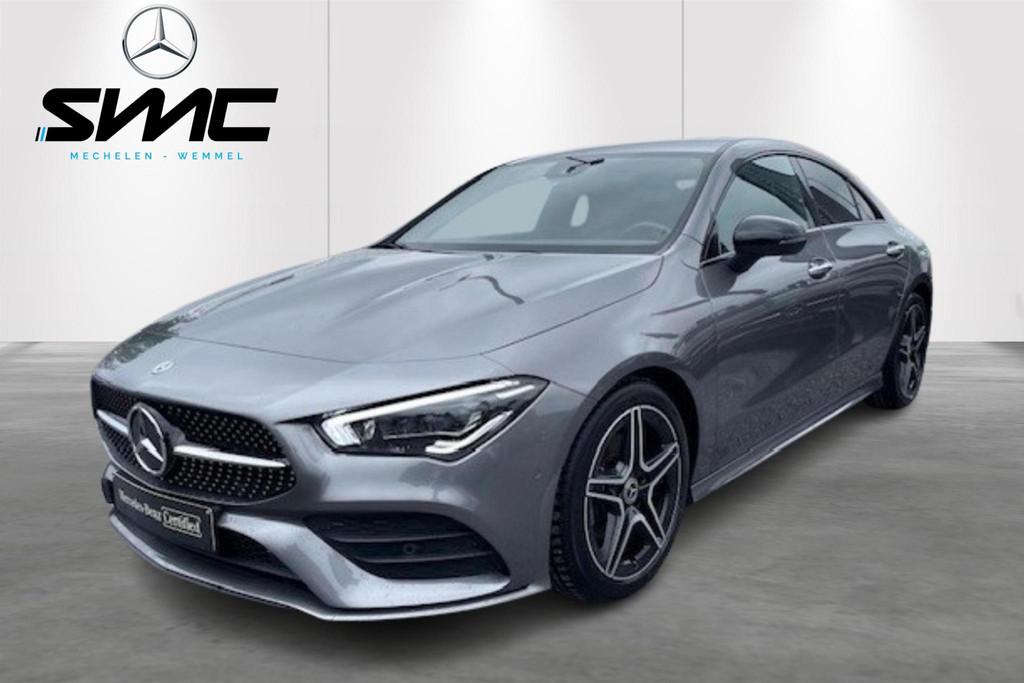 Mercedes-Benz CLA CLA 180 d AMG Line, Auto's, Mercedes-Benz, Stof, Zwart, 4 cilinders, Bedrijf