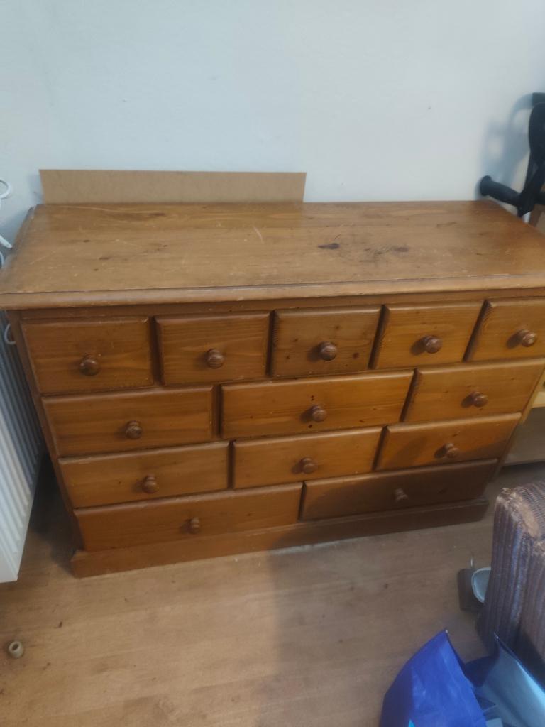 Armoire à tiroirs, Huis en Inrichting, Kasten | Buffetkasten, Ophalen, Gebruikt, 100 tot 150 cm, Minder dan 100 cm