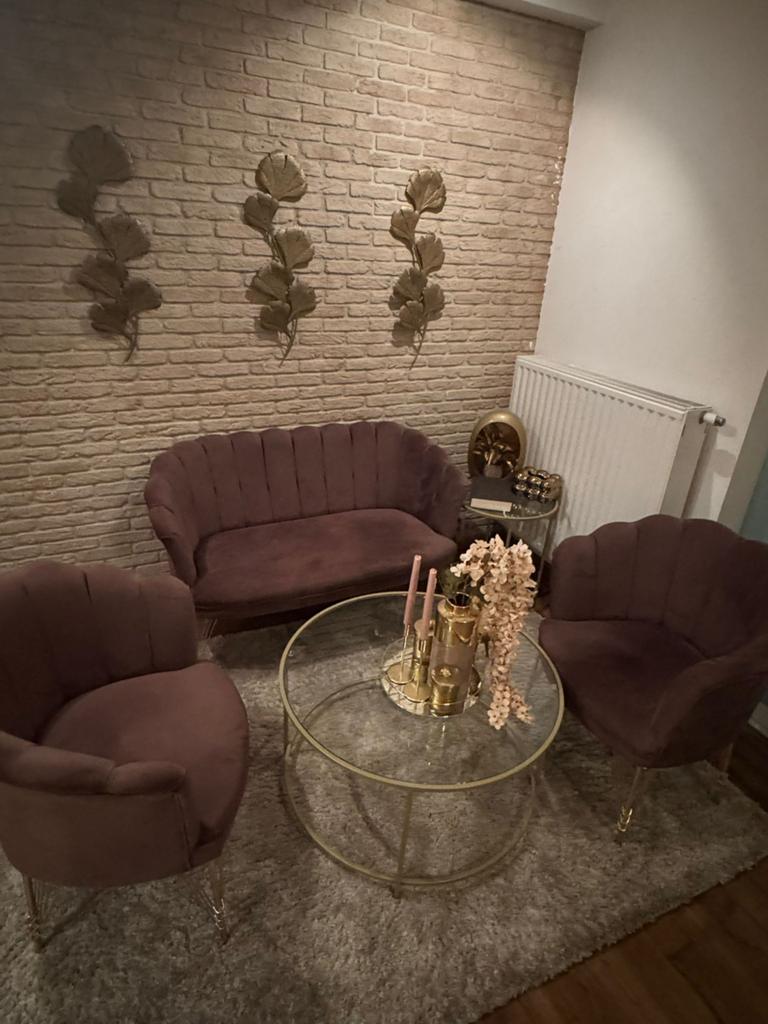 Luxe velvet zithoek, Ophalen, Nieuw, Stof
