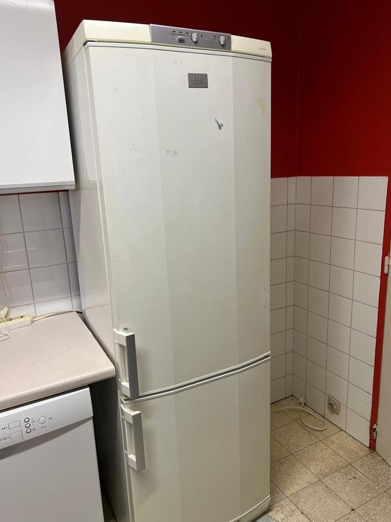 Frigo congélateur AEG, Electroménager, Enlèvement, Utilisé, Avec congélateur séparé