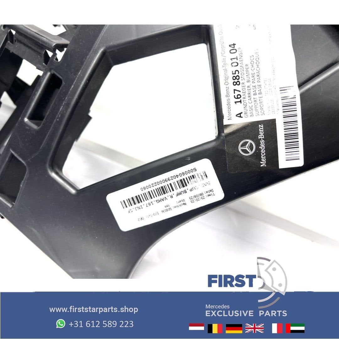 A1678850104 W167 GLE63 AMG BUMPER GELEIDER HOEK V167 C167 GL, Gebruikt, -, Ophalen of Verzenden, Bumper