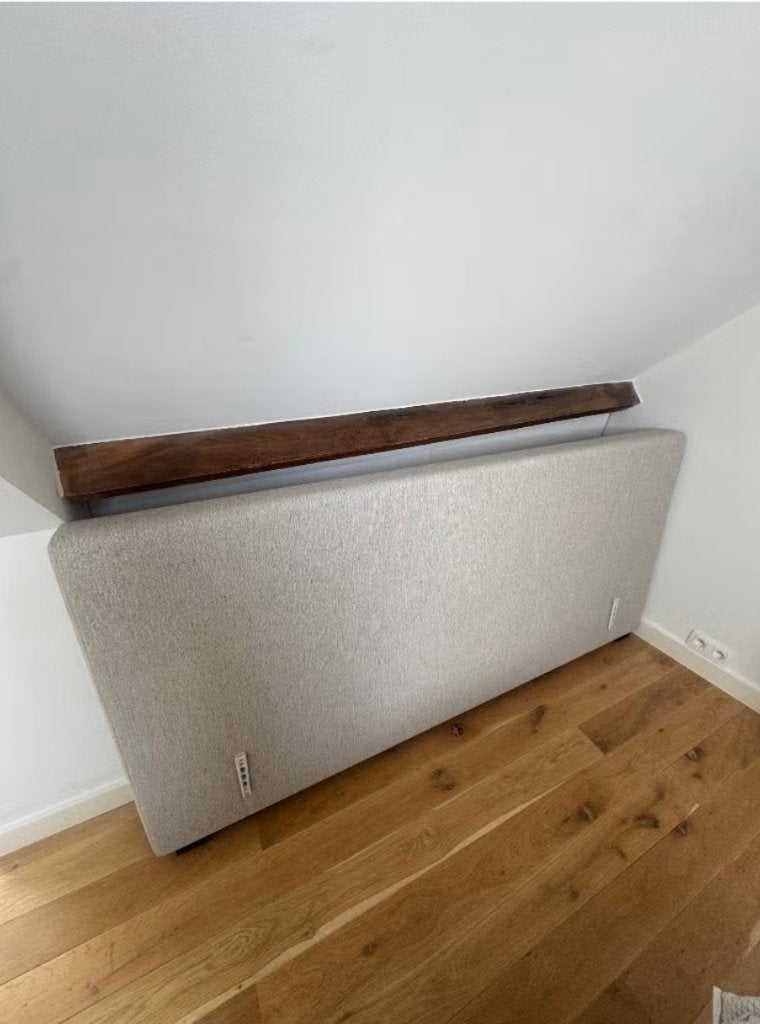 Bedeinde/headboard, Huis en Inrichting, Ophalen, Crème, Modern, Nieuw