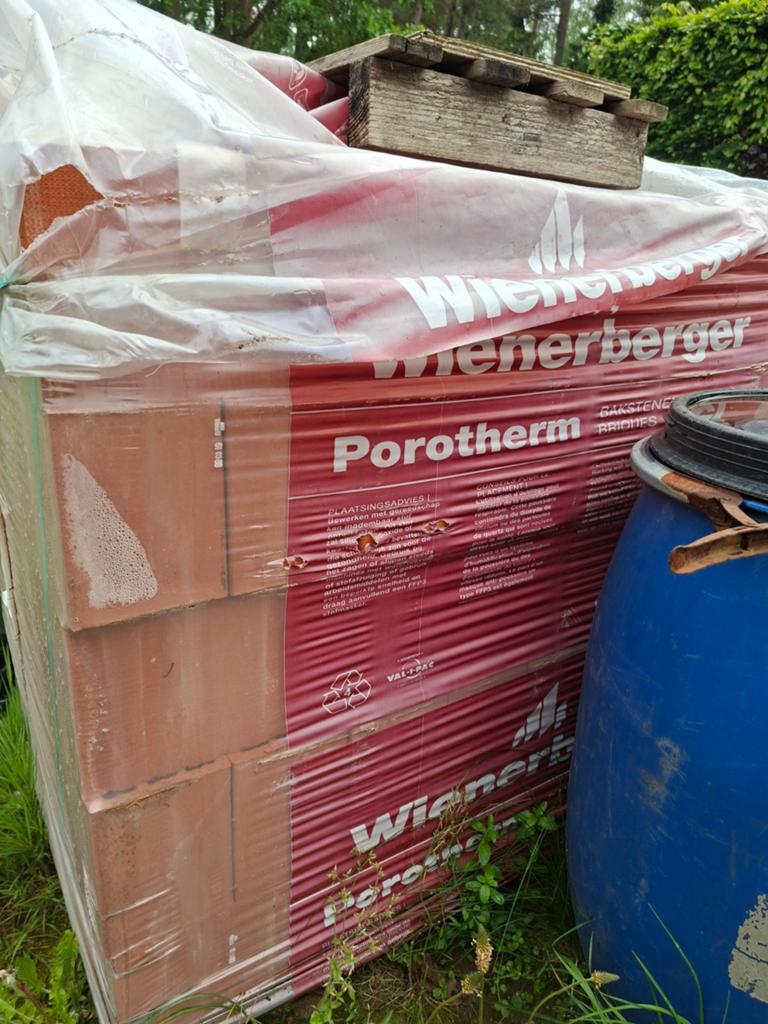 Wienerberger Porotherm - 244 stuks, Doe-het-zelf en Bouw, Metselstenen, Ophalen