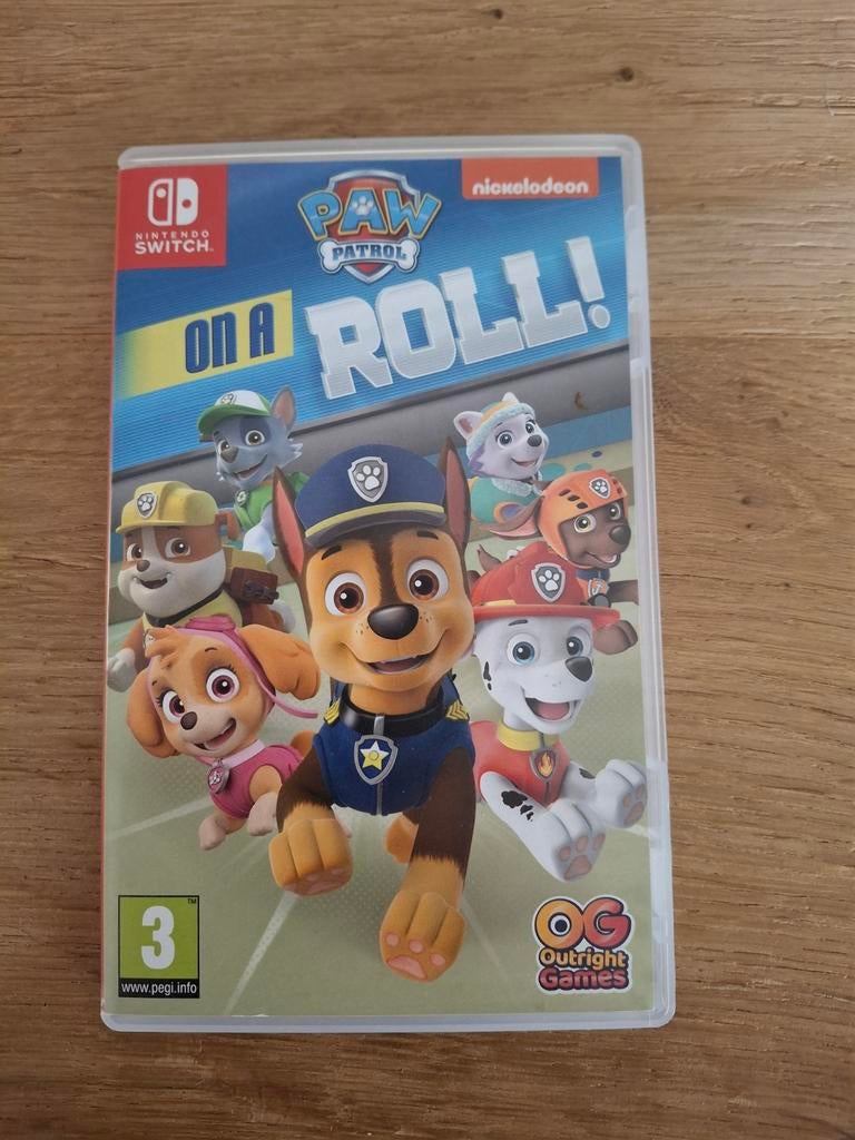 Paw patrol - on a roll!, Games en Spelcomputers, Games | Nintendo Switch, Zo goed als nieuw, Avontuur en Actie, Vanaf 3 jaar, Ophalen of Verzenden