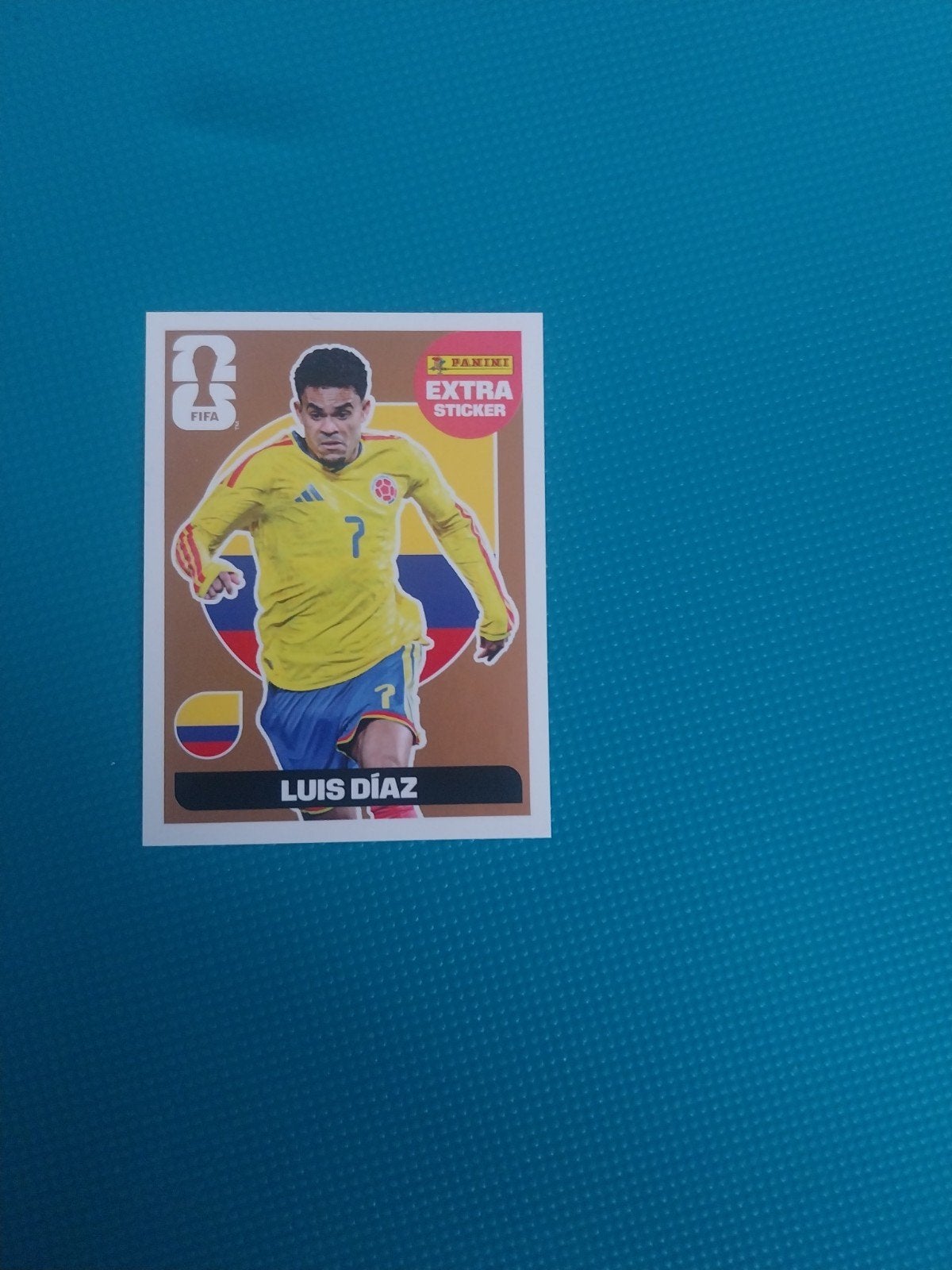 Luiz Diaz et caicedo extra sticker bronze, Enlèvement ou Envoi