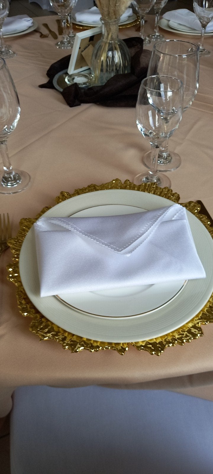Serviettes blanches, Enlèvement