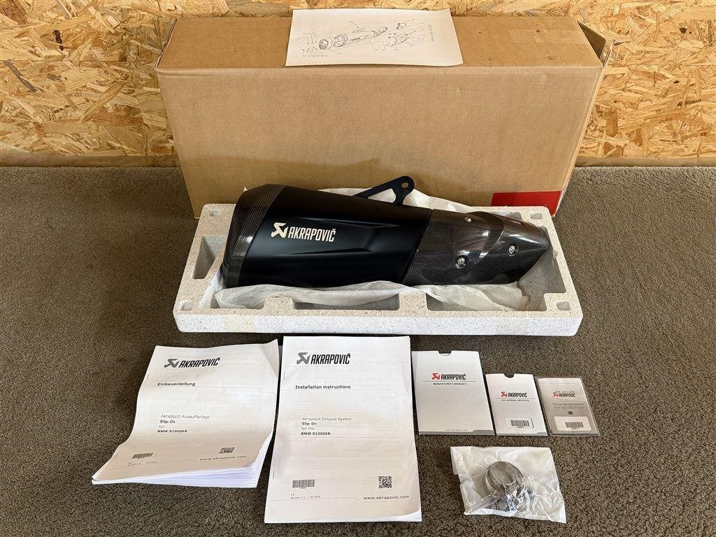 Akrapovic titanium uitlaat BMW S1000XR S 1000 XR 2015-2019, Motoren, Verzenden, Nieuw