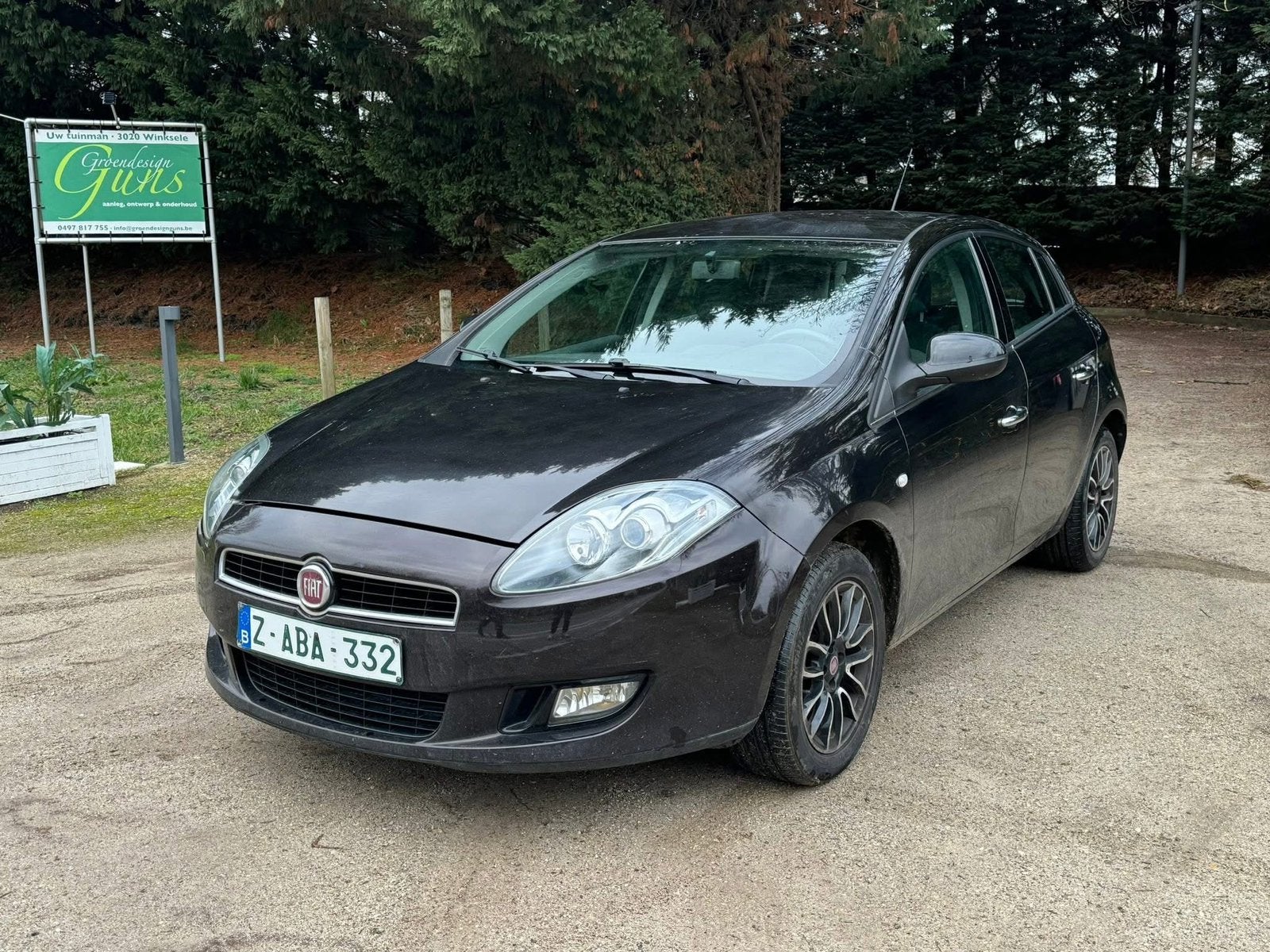 FIAT BRAVO 1.3 JTD, AIRCO, 132.000 KM, 05.2015, Auto's, Fiat, Voorwielaandrijving, Euro 5, Stof, Zwart