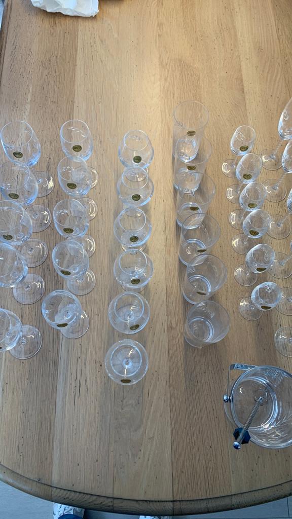 24 % loodkristal France, Antiek en Kunst, Ophalen