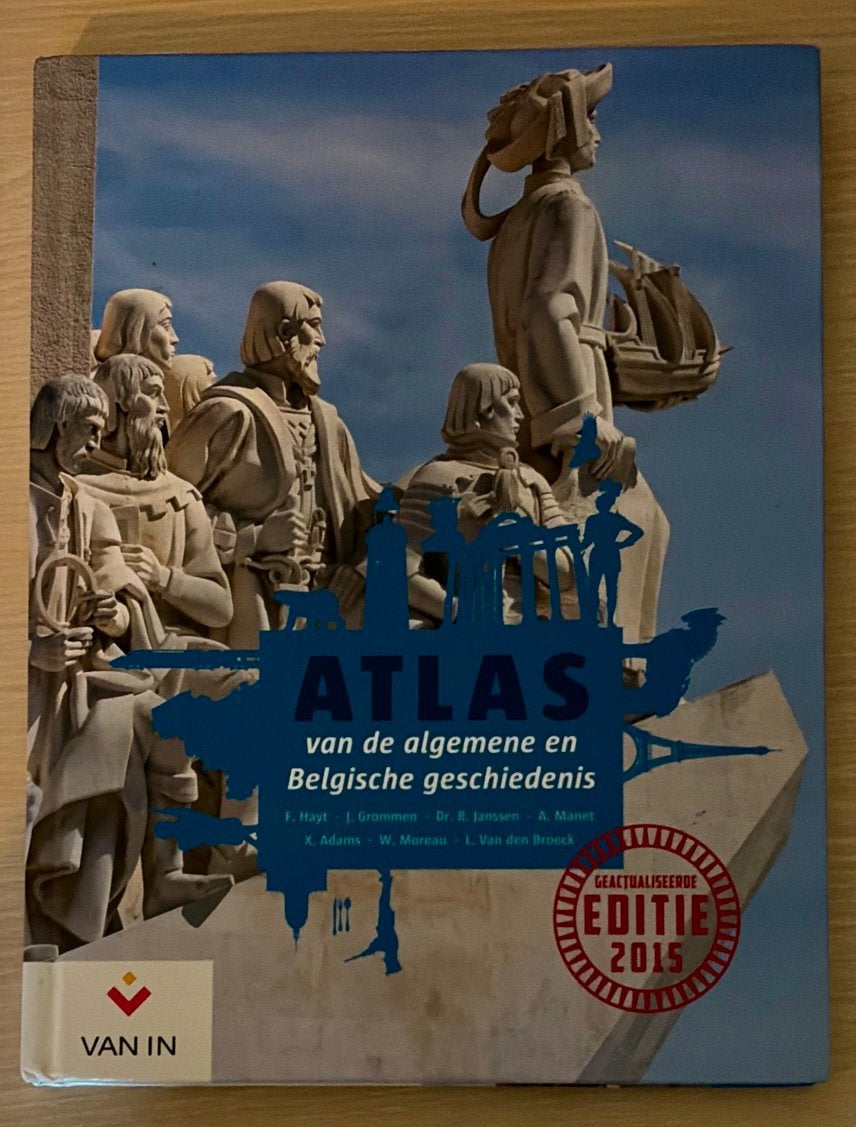 Atlas van de algemene en Belgische geschiedenis, Boeken, Ophalen, Zo goed als nieuw, Geschiedenis