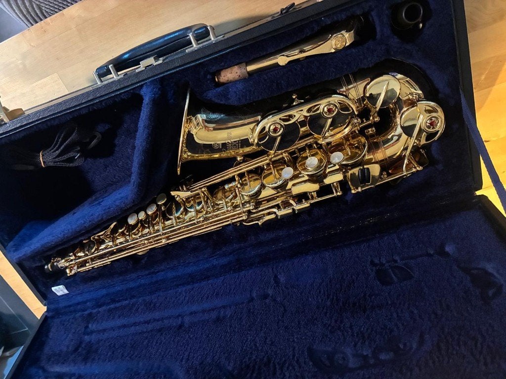 Yamaha YAS875Ex alto, Musique & Instruments, Enlèvement ou Envoi, Comme neuf, Alto, Avec valise