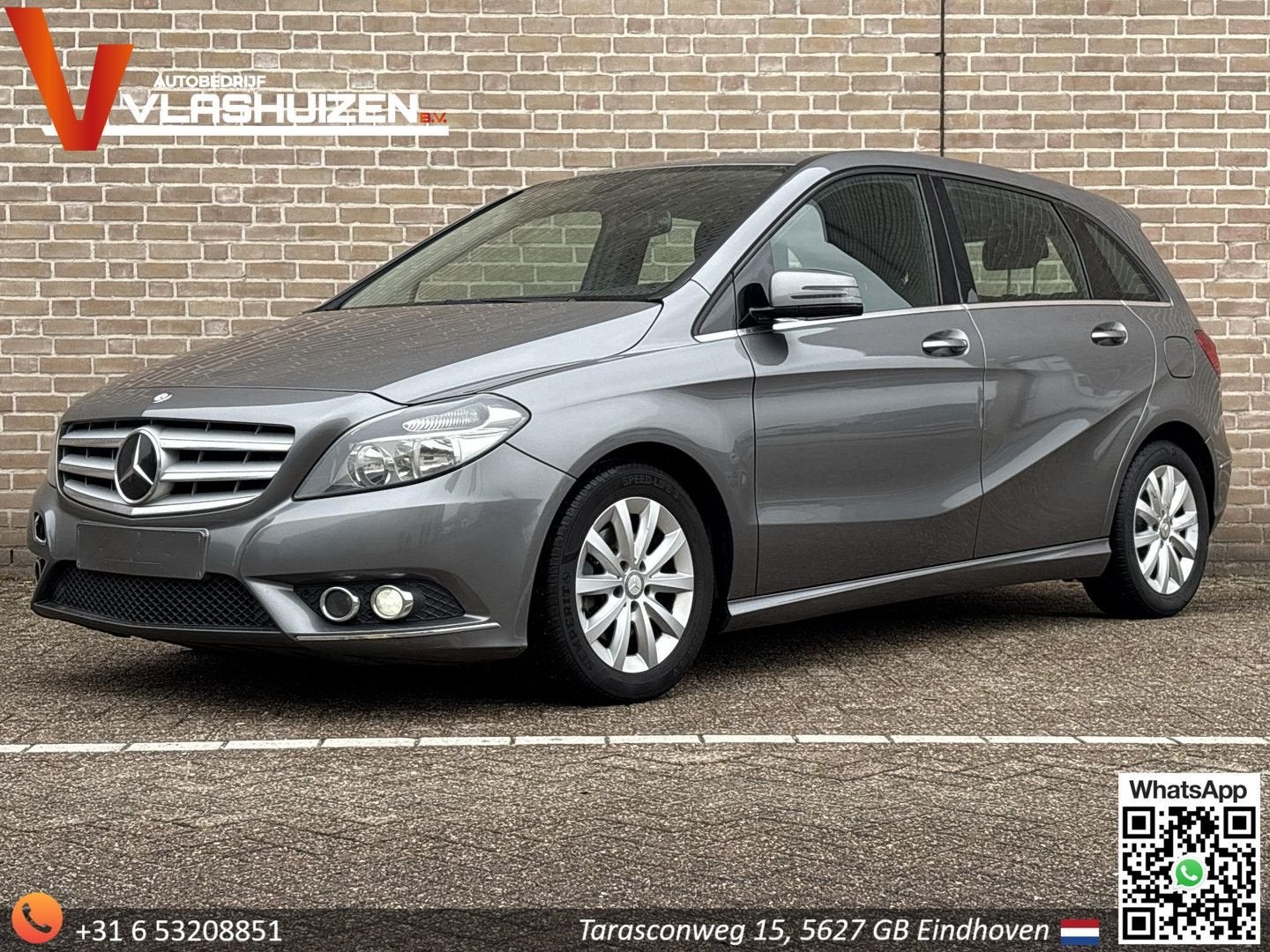 Mercedes-Benz B 200 CDI Ambition | Airco | Cruise | Navi | C, Autos, Mercedes-Benz, Argent ou Gris, Achat, Entreprise, Boîte manuelle