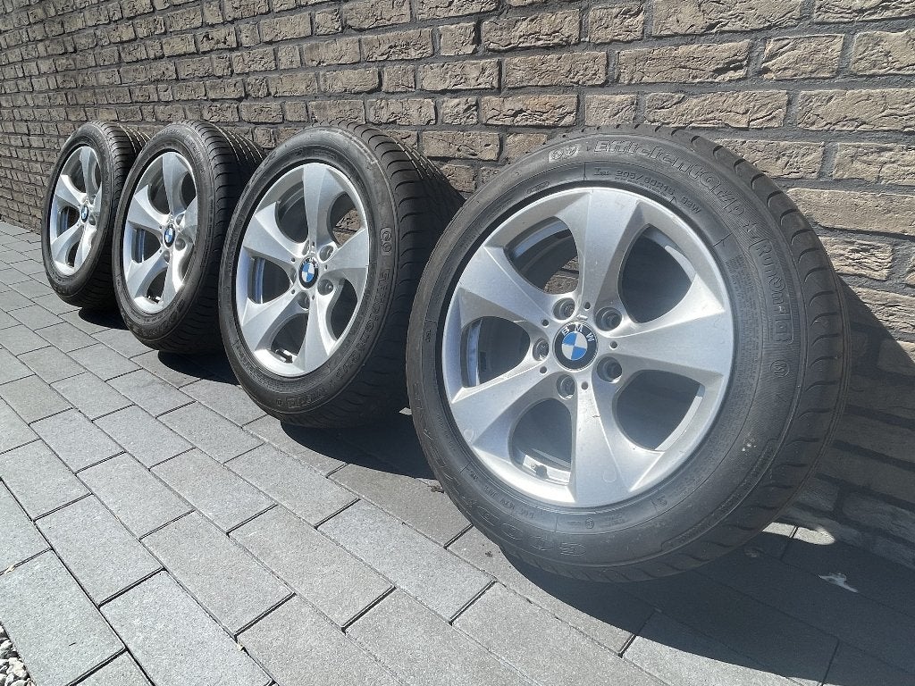 BMW Styling 306 velgen + runflat zomerbanden, Auto-onderdelen, Ophalen, Gebruikt, Velg(en), 16 inch