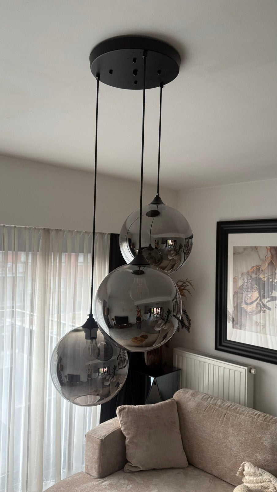 Cluster hanglamp, Ophalen, Zo goed als nieuw