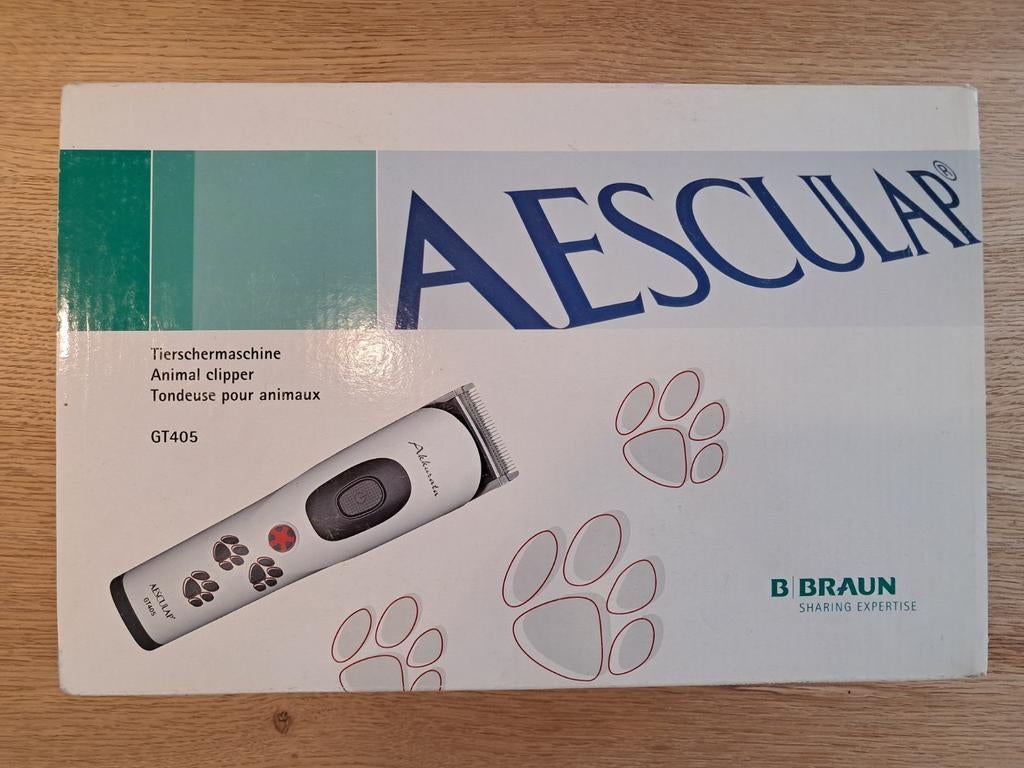 Tondeuse "Aesculap GT405 Akkurata", Dieren en Toebehoren, Honden-accessoires, Gebruikt, Ophalen