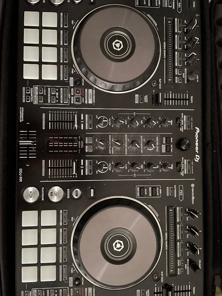 DDJ-RR pioneer DJ + flightcase zak, Ophalen, Zo goed als nieuw, Draaitafel, Pioneer