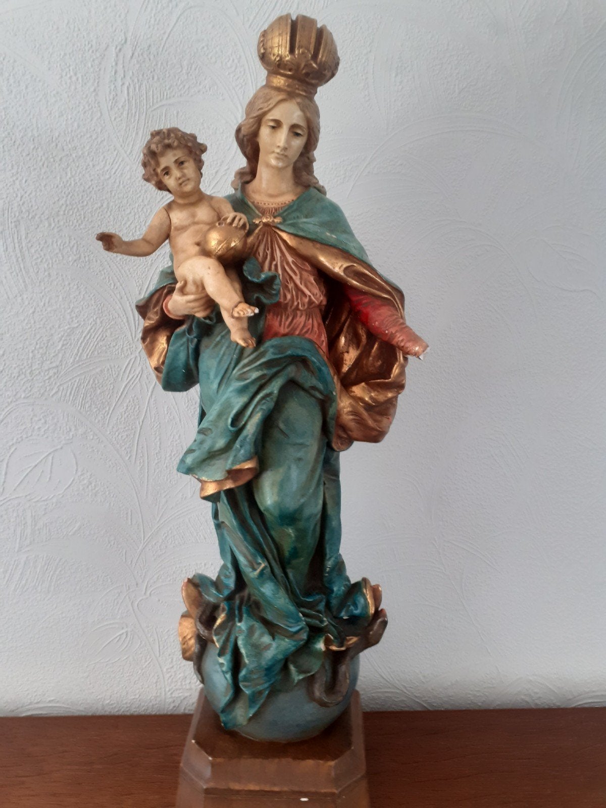 Madone et l'enfant., Enlèvement