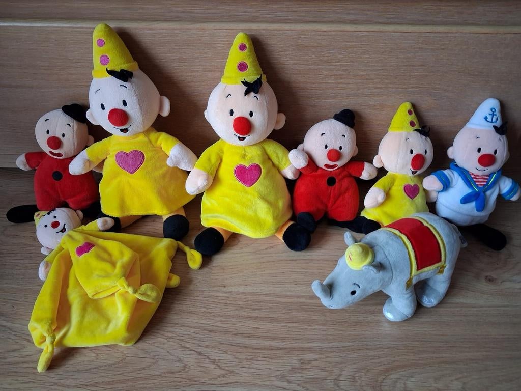 Pakket Bumba knuffels in zeer goede staat, Ophalen of Verzenden