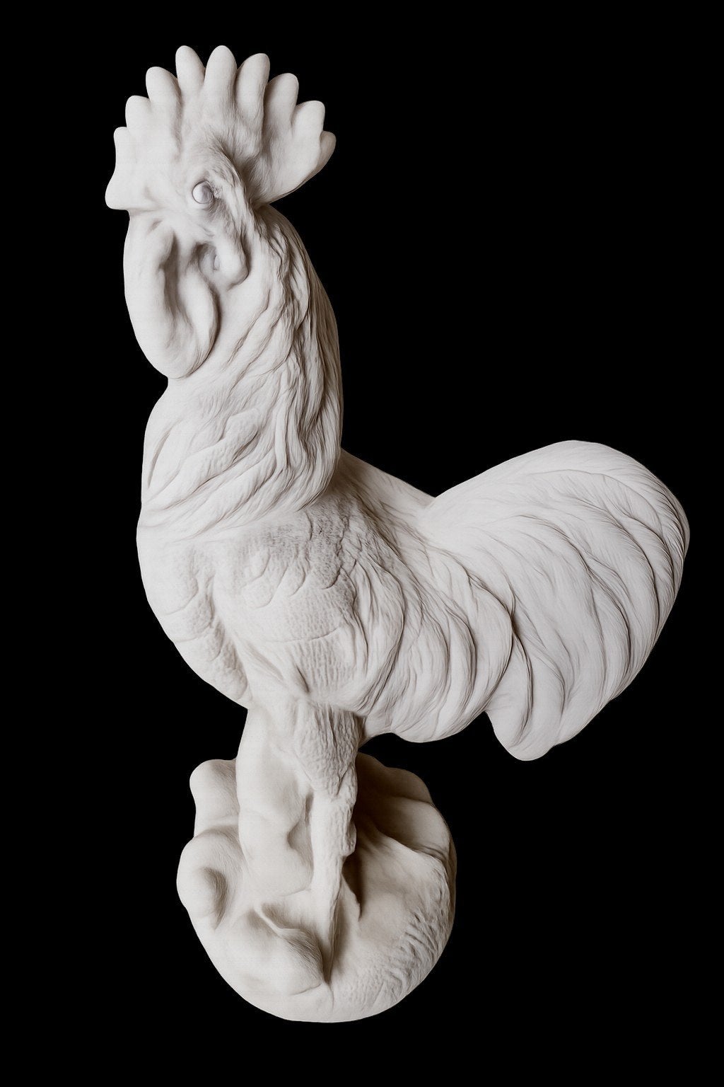 Coq en pierre., Jardin & Terrasse, Enlèvement