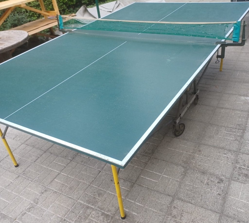 Tafeltennistafel / pingpongtafel, Ophalen, Gebruikt, Tafel Indoor, Verrijdbaar